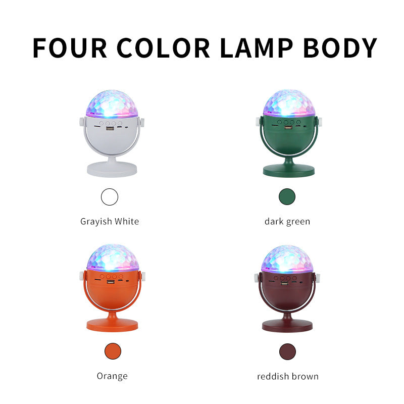 Colorful Magic Ball Bluetooth Music Lights Atmosphere Projection Lamp