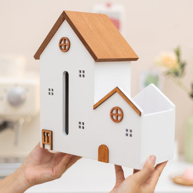 Multi-functional Tissue Box Remote Control Storage Coffee Table Tissue Box