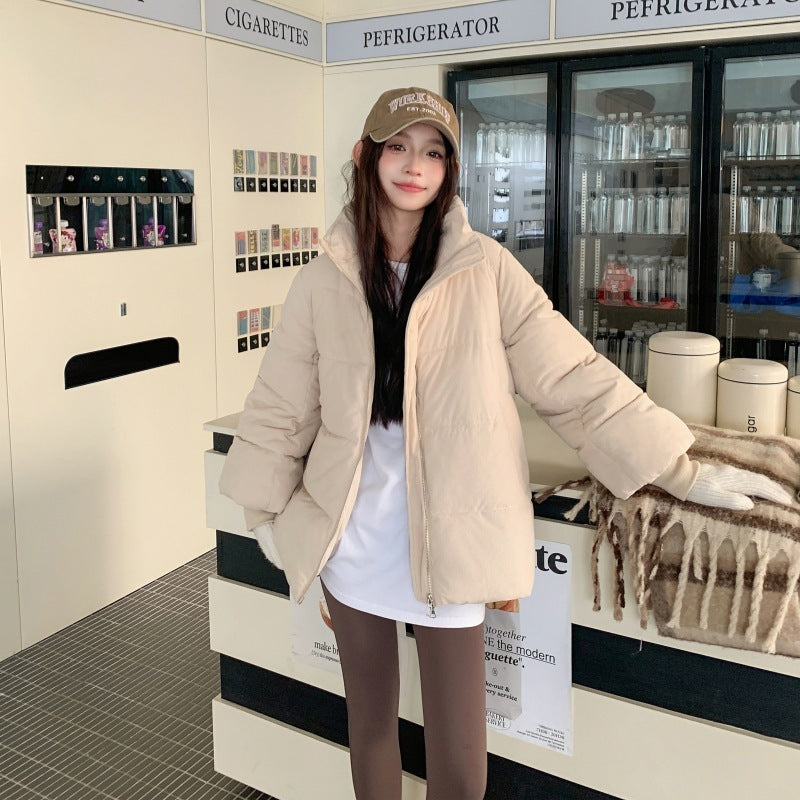 Loose Thick Small Coat Korean Style Fashion Student Cotton-padded Coat