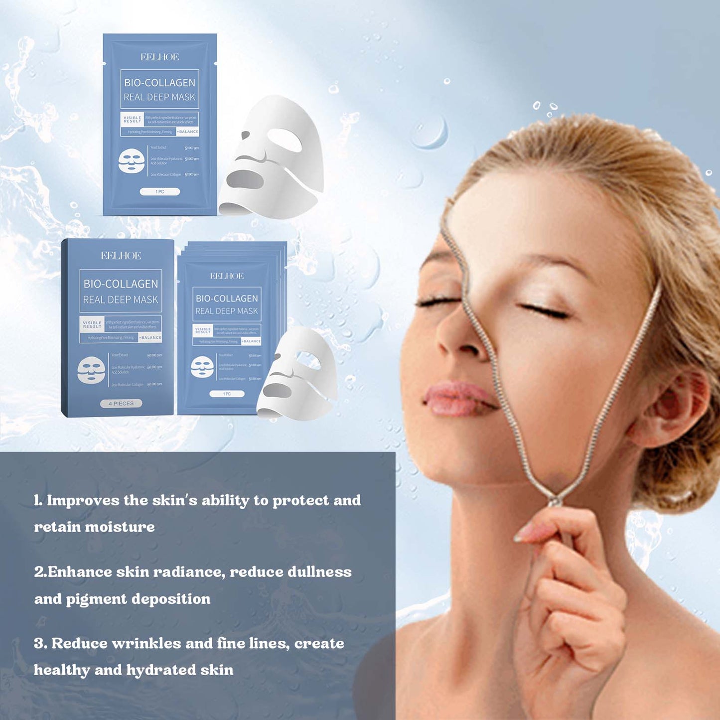 Collagen Facial Mask 1pc  1bag
