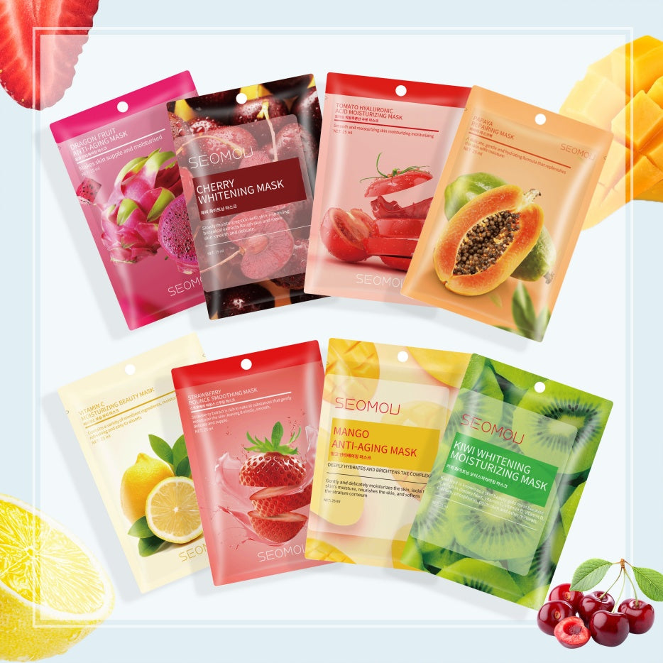 SEOMOU Kiwi KIWI Face Mask 10pcs