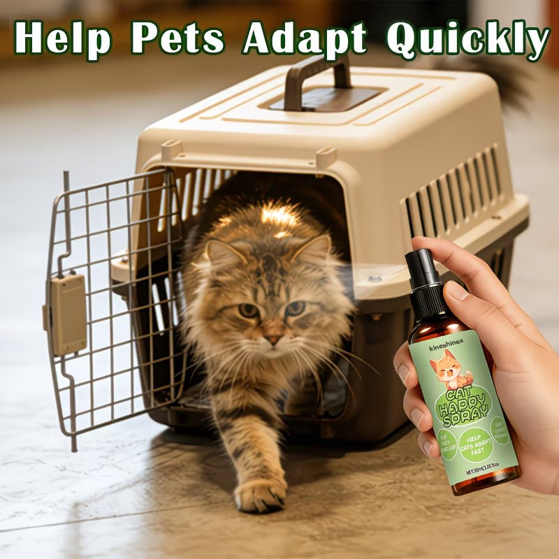 Pet Calming Spray Helps Pets Quickly Adjust To New And Noisy Environments