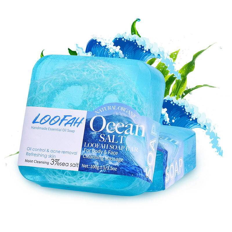 Sea Salt Luffa Soap