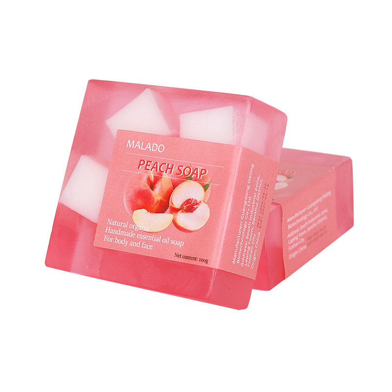 Peach Chunk Fruit Soap