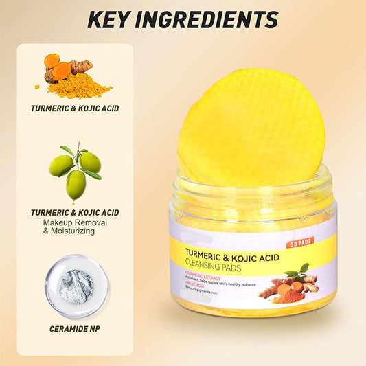 CANAMIN Turmeric Cotton Pads 50 Pcs