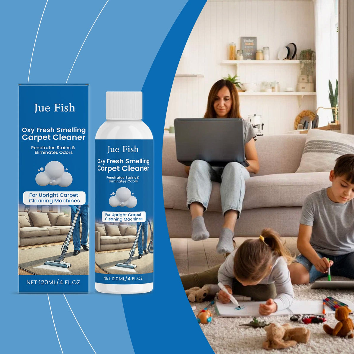 Carpet Cleaner 120ml-box