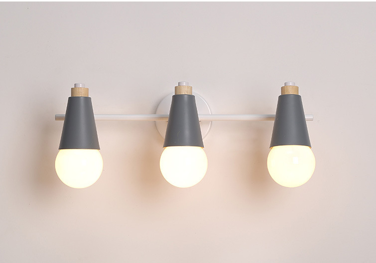 Modern Minimalist Creative Macaron Bedside Wall Lamp Bedroom