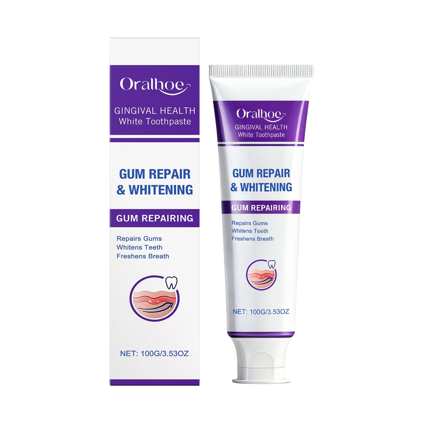Brightening & Gum Care Repair Toothpaste 1 00g