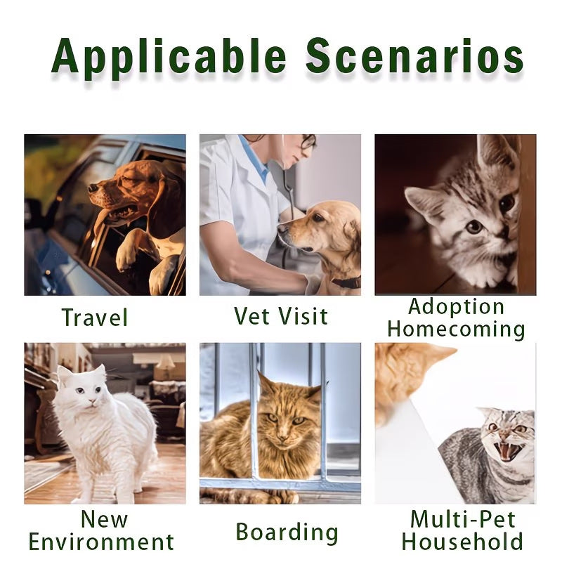 Pet Calming Spray Helps Pets Quickly Adjust To New And Noisy Environments