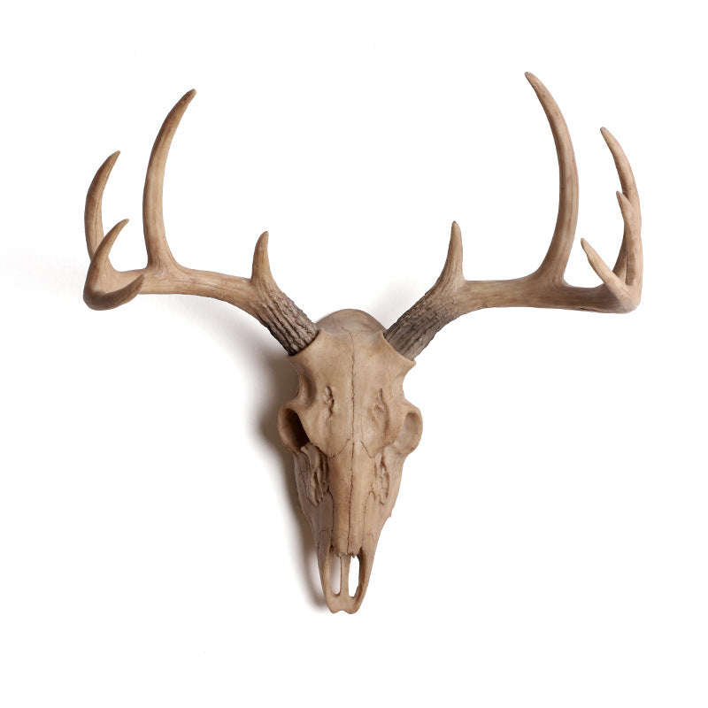 Antique-style Sheep Skull Wall Decor Hanging Ornament