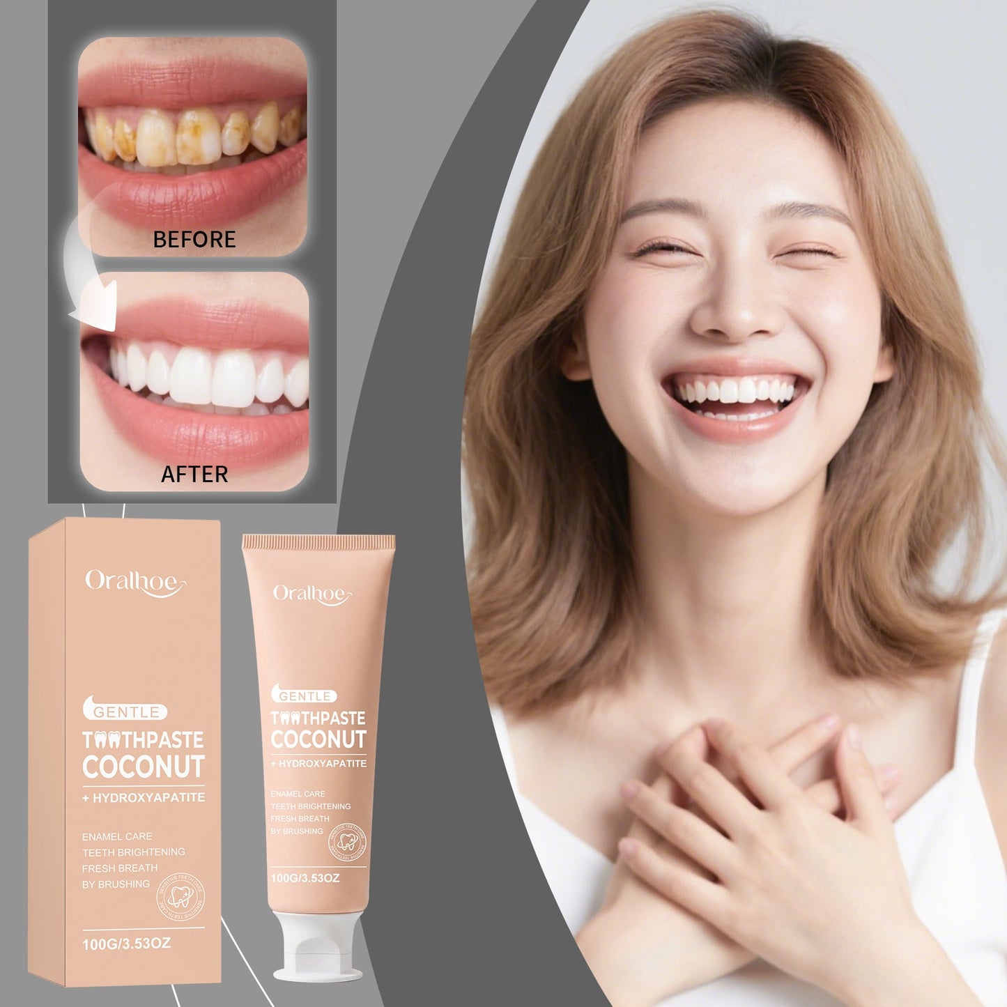 Coconut Whitening Toothpaste