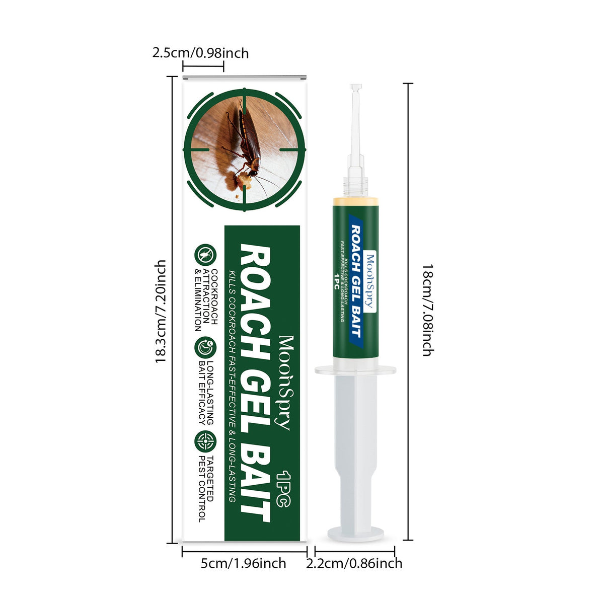 Cockroach Gel Bait 10g-box