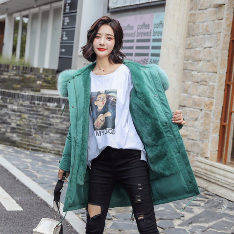 Cotton-Padded Winter Coat Jacket