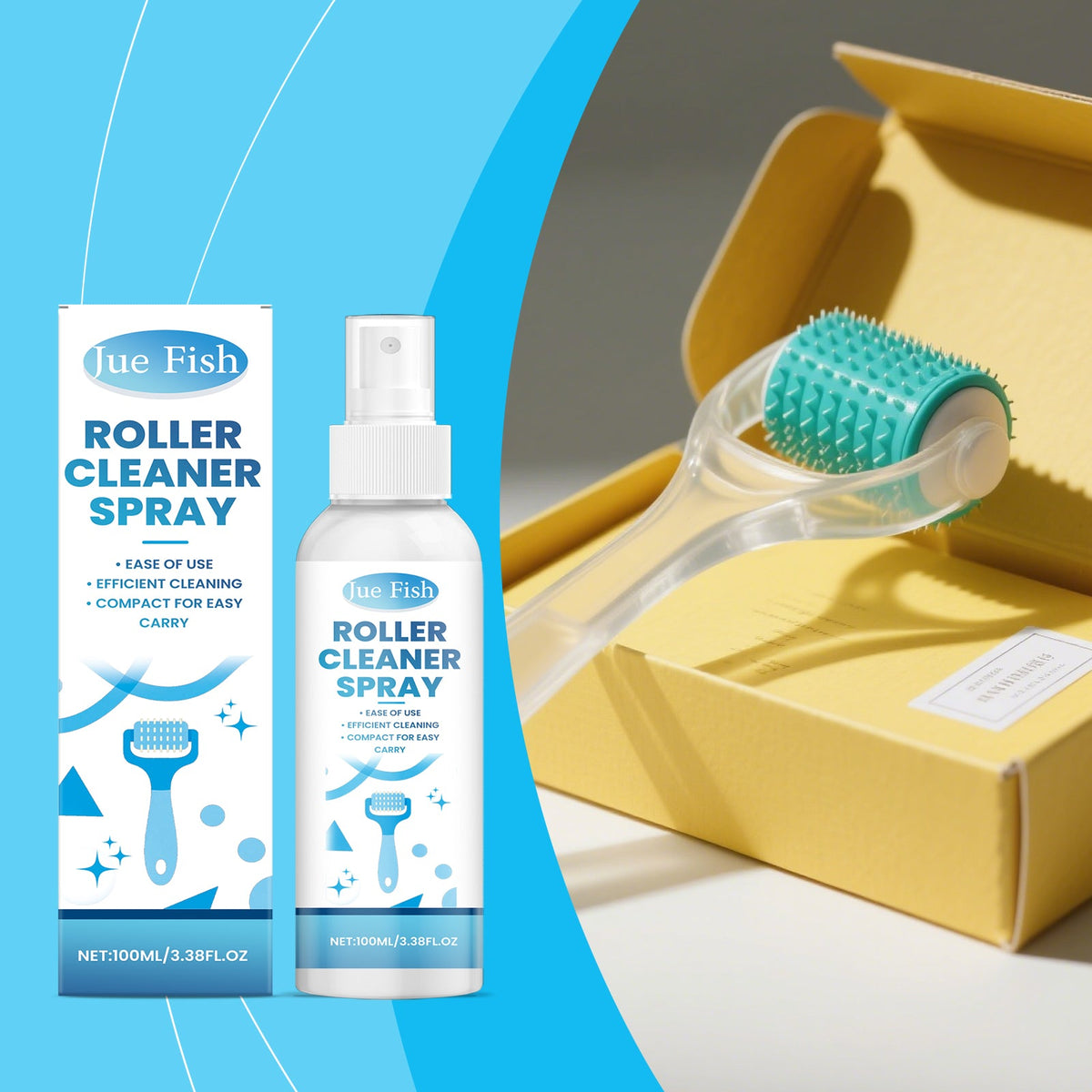 Micro Needle Roller Cleaning Spray