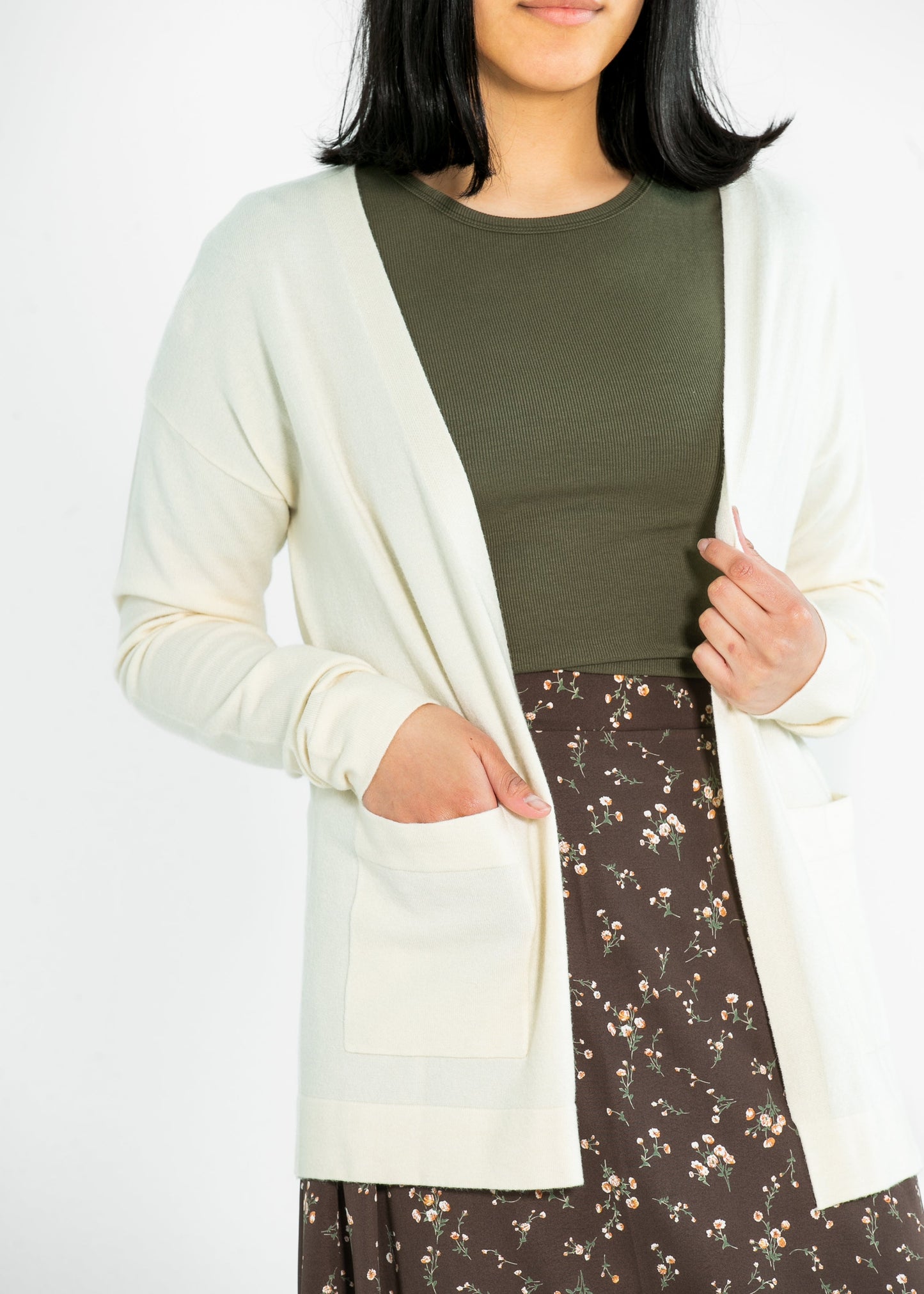 Essential Soft Cardigan 27"