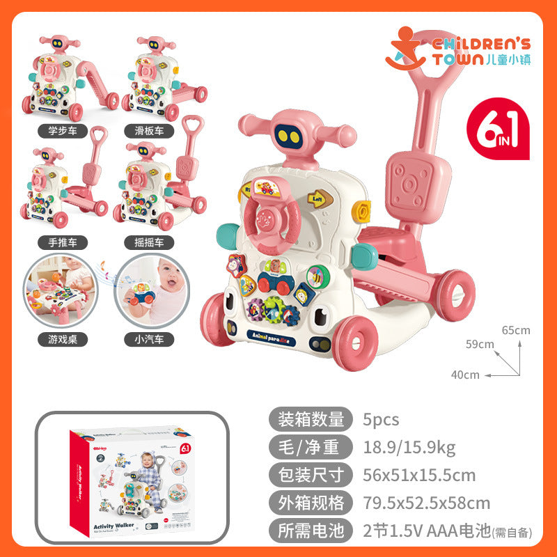Multifunctional Baby Walker Toy for Newborns
