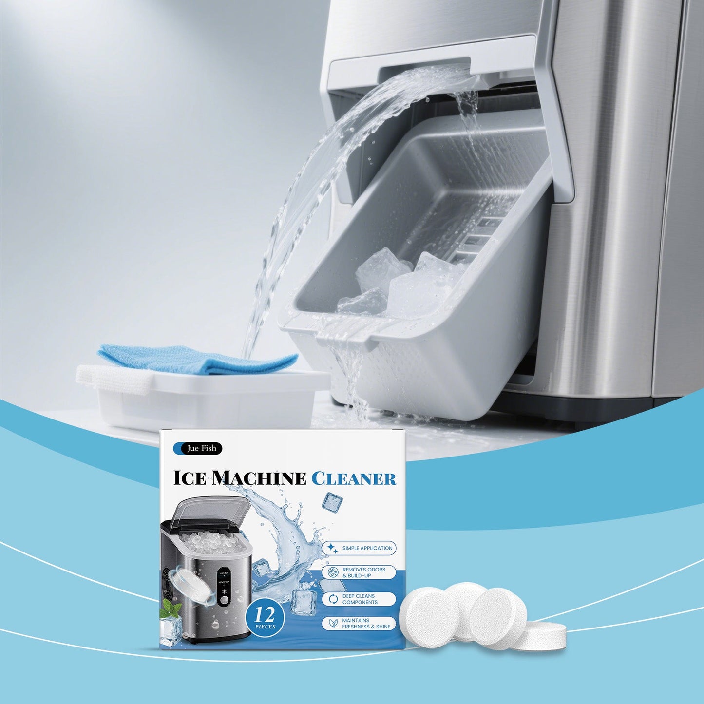 Ice Maker Descaling Sheet 12pcs1box