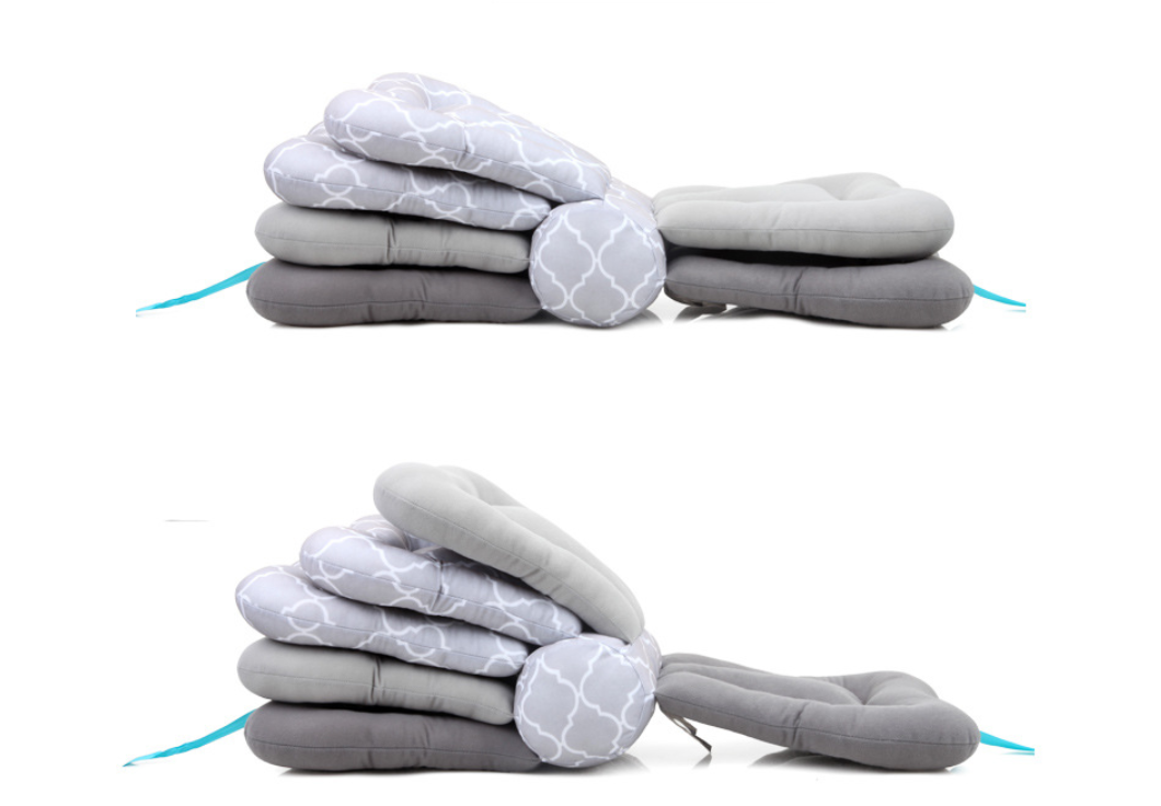 Anti-Reflux Mattress with Baby Pillow and Nursing Cushion