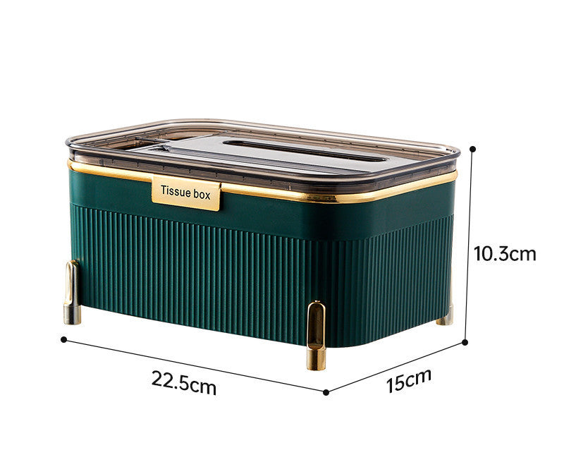 Light Luxury Tissue Box Tissue Paper Household Nordic Simple Storage
