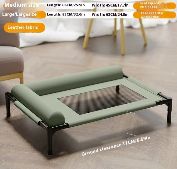 Dog Camp Bed Removable And Washable Moisture-proof Pet Bed