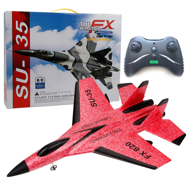 SU35 Remote Control AircraftFX820 remote control fighter fixed wing glide foam children's model airplane