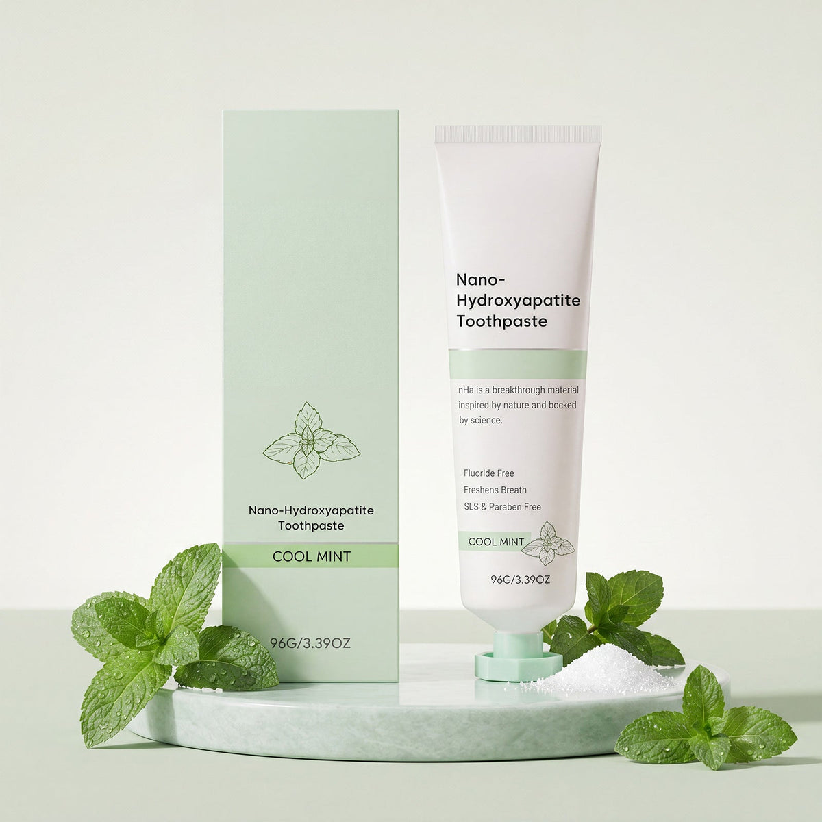 Refreshing Mint Toothpaste 96g  1box