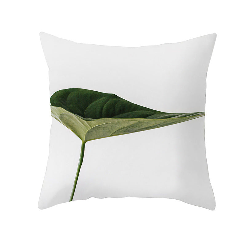 Tropical Plants Pillowcase Decor