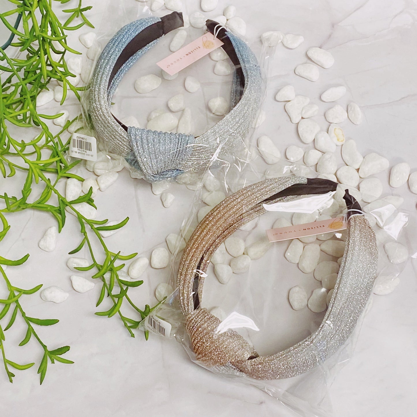 Shimmer Pleats Headband