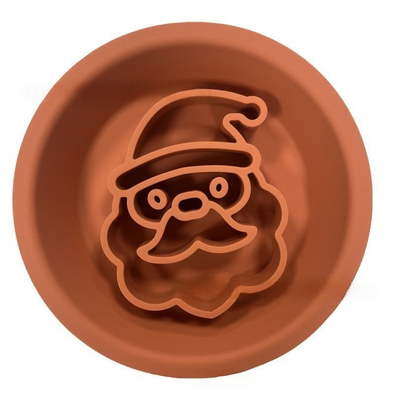 Slow-feeding Bowl Silicone Pet Supplies For Cats And Dogs