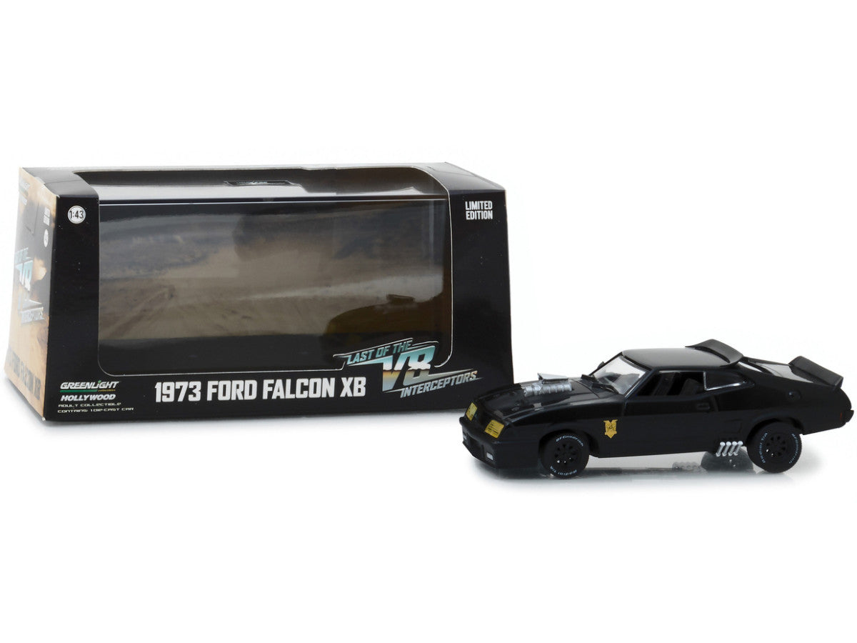 1973 Ford Falcon XB Black "Last of the V8 Interceptors" (1979) Movie 1/43 Diecast Model Car  by Greenlight