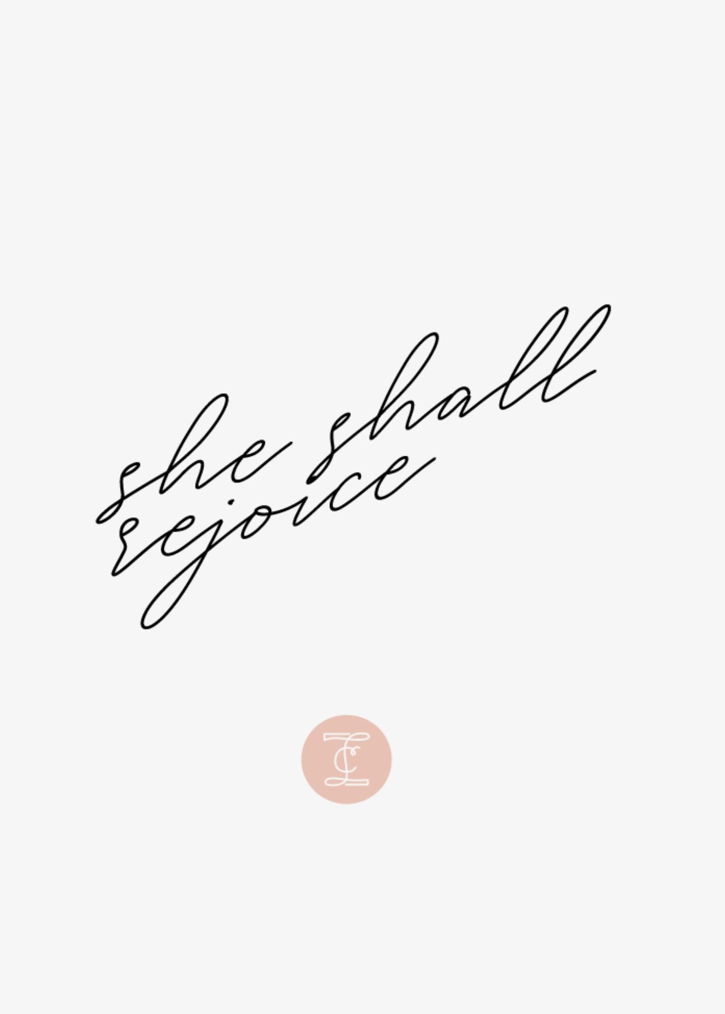 Inherit Rejoice Wood Keychain