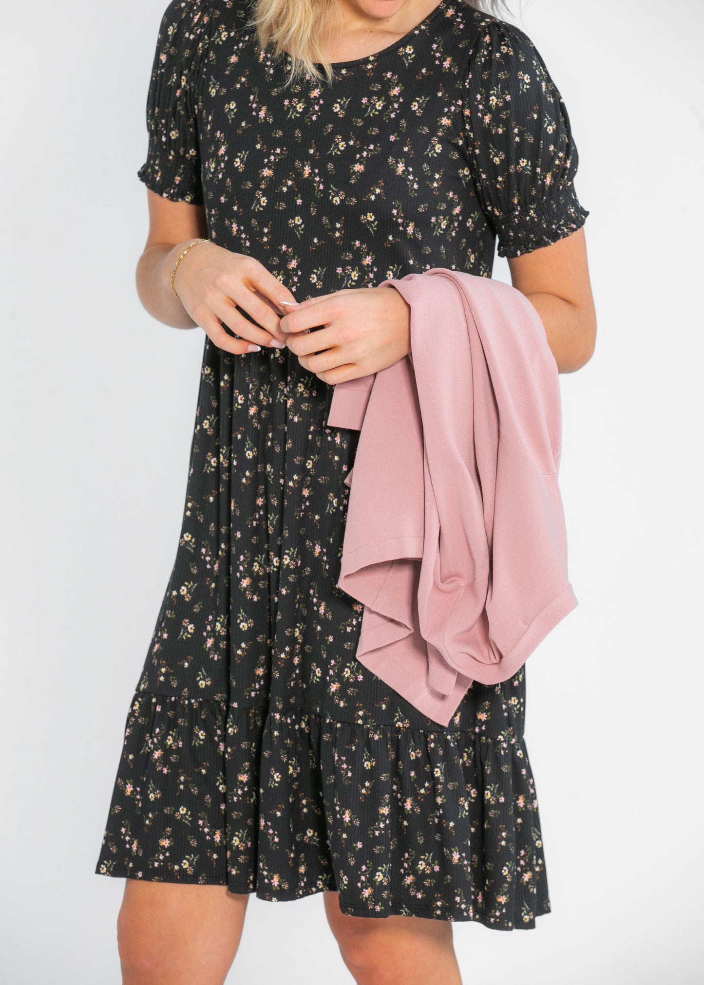 Jess Short Sleeve Midi Dress