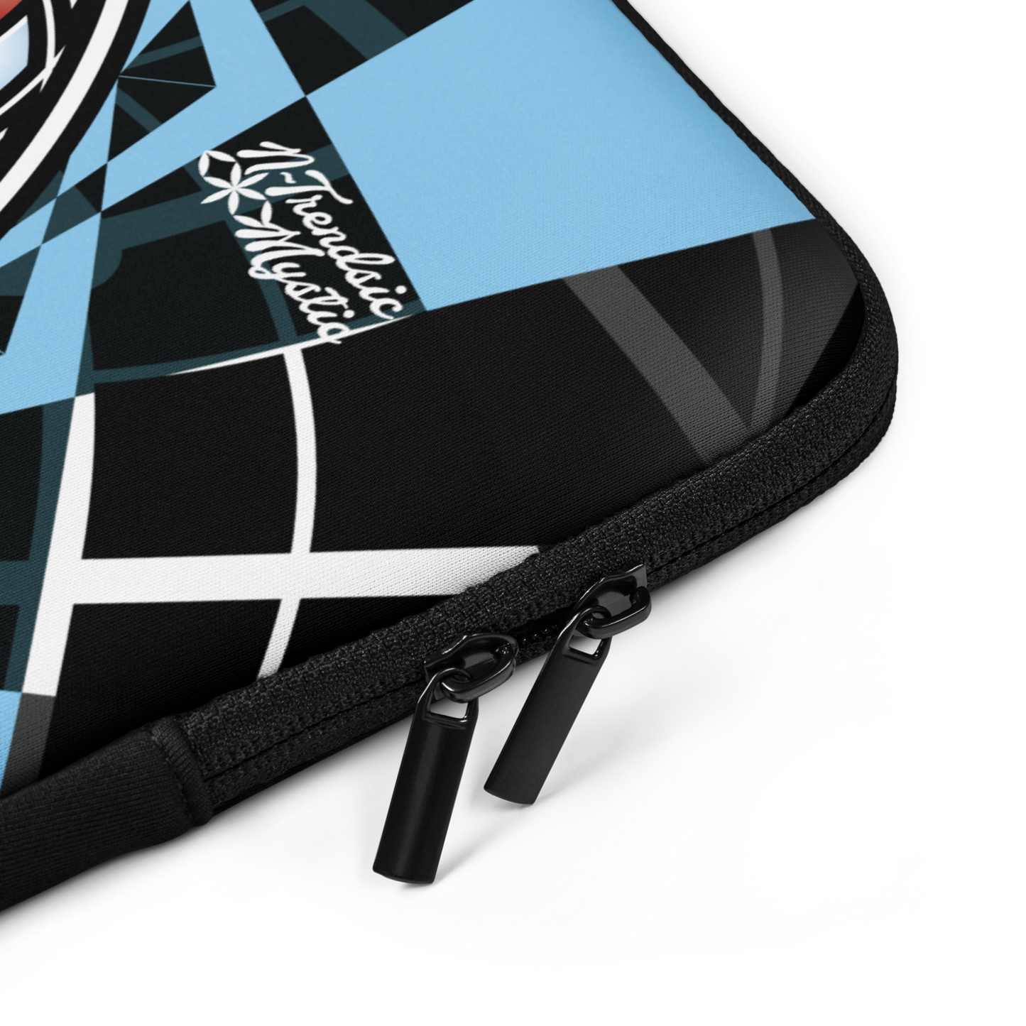 Quantum Bloom Laptop Sleeve | Mystic Sacred Geometry Design