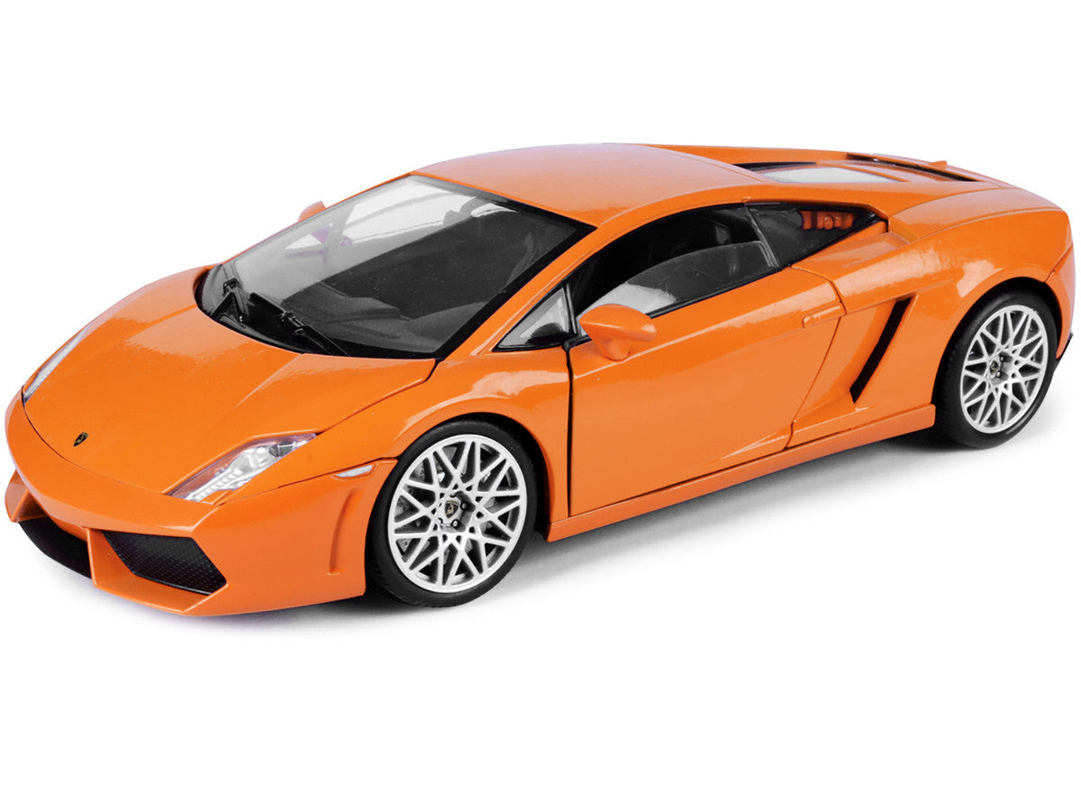 Lamborghini LP 560-4 Orange 1/18 Diecast Car Model by Motormax
