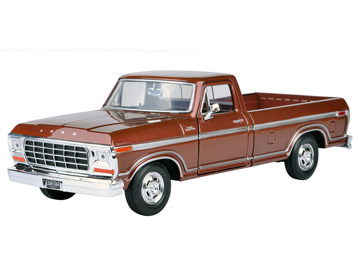 1979 Ford F-150 Pickup Truck Brown 1/24 Diecast Model Car by Motormax