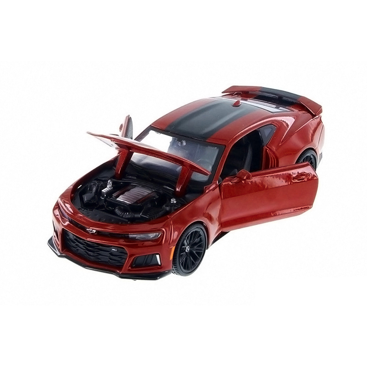 2017 Chevrolet Camaro ZL1 Burgundy 1/24 Diecast Car Model by Motormax