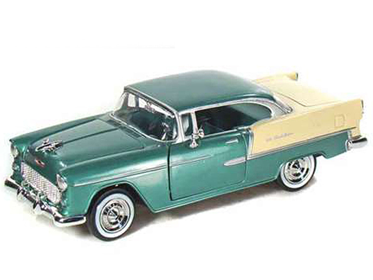1955 Chevrolet Bel Air Green 1/24 Diecast Model Car by Motormax