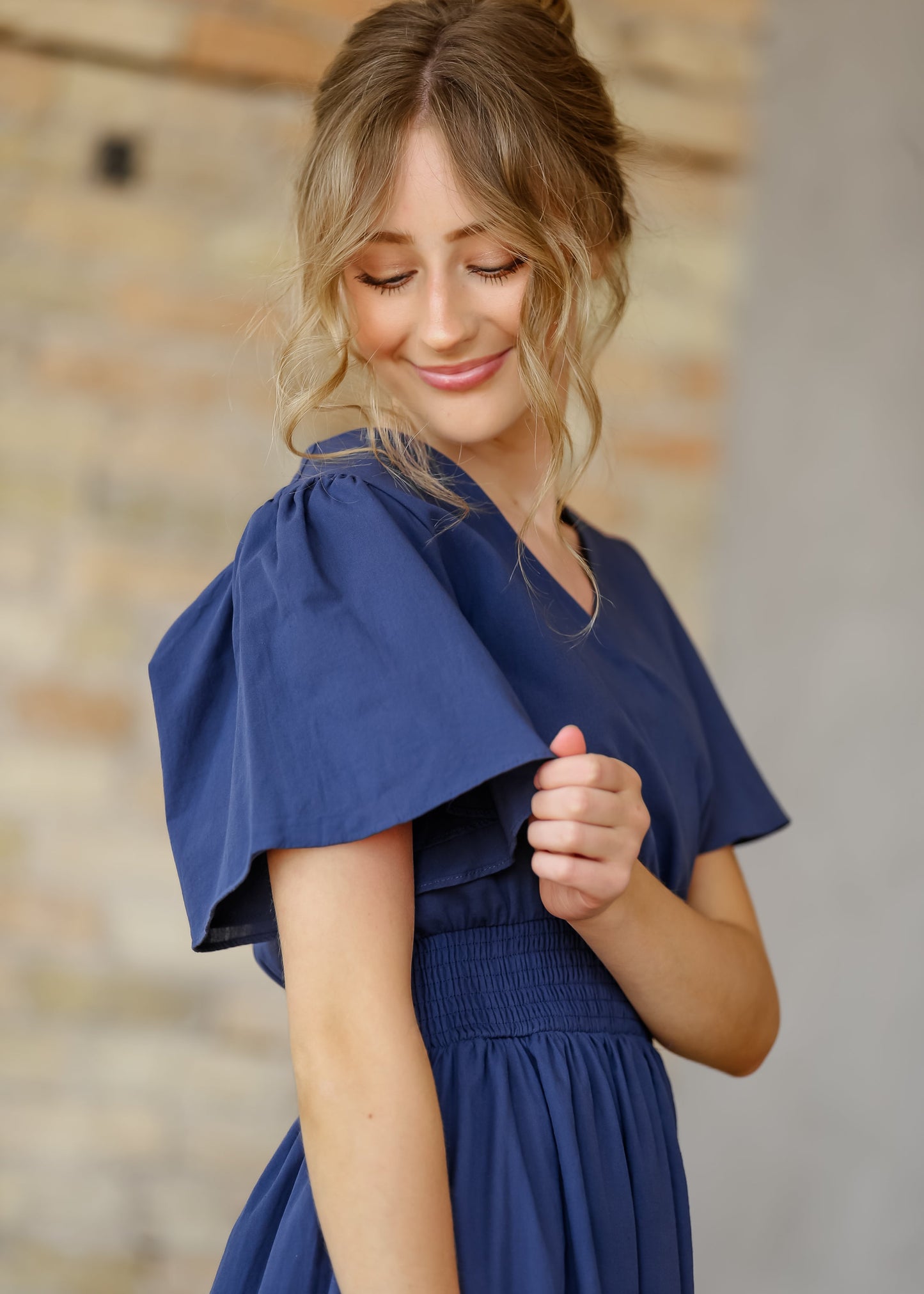 Montie Flutter Sleeve Maxi Dress - FINAL SALE