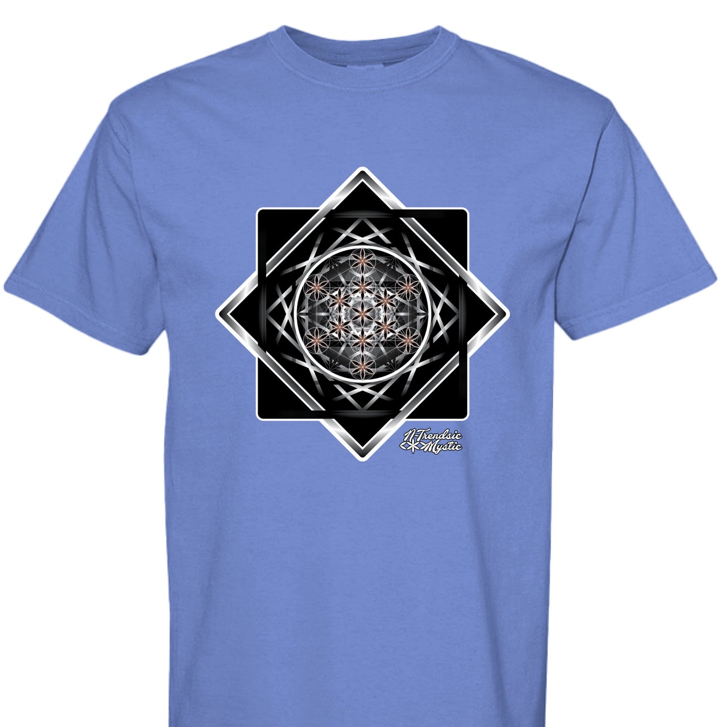 Mystic Drop | Melchizedek Sigil Tee | Black & White Edition