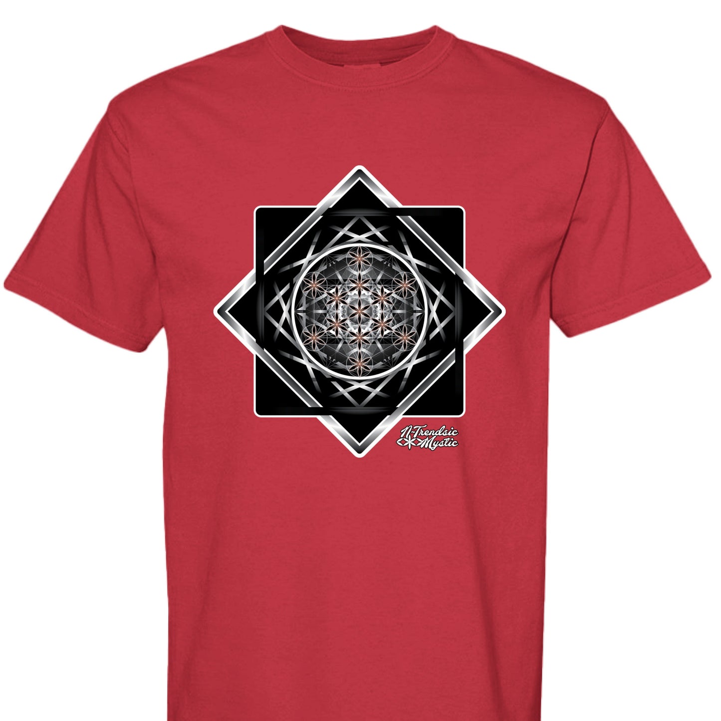 Mystic Drop | Melchizedek Sigil Tee | Black & White Edition
