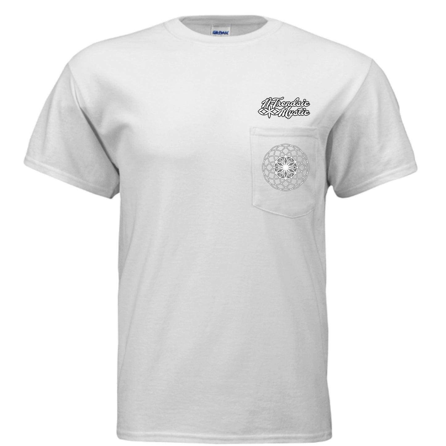 Emblematic Mystic | Sacred Geometry Pocket Tee