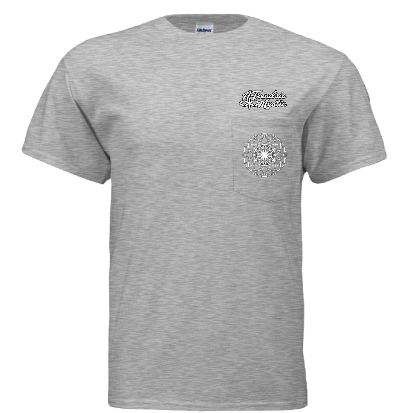Emblematic Mystic | Sacred Geometry Pocket Tee