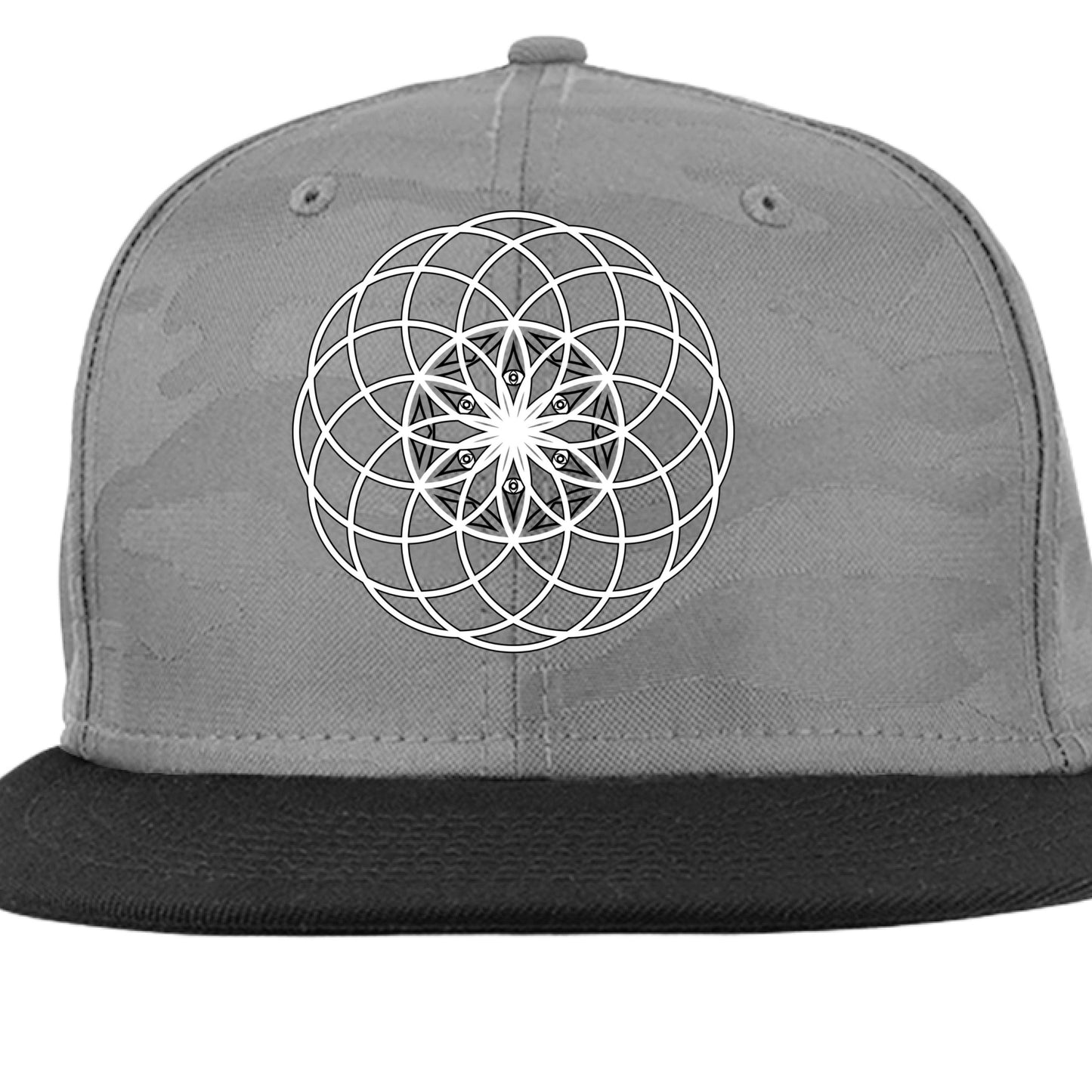 Mystic Drop II – Solar Nexus Cap| Sacred Geometry New Era Snapback Hat