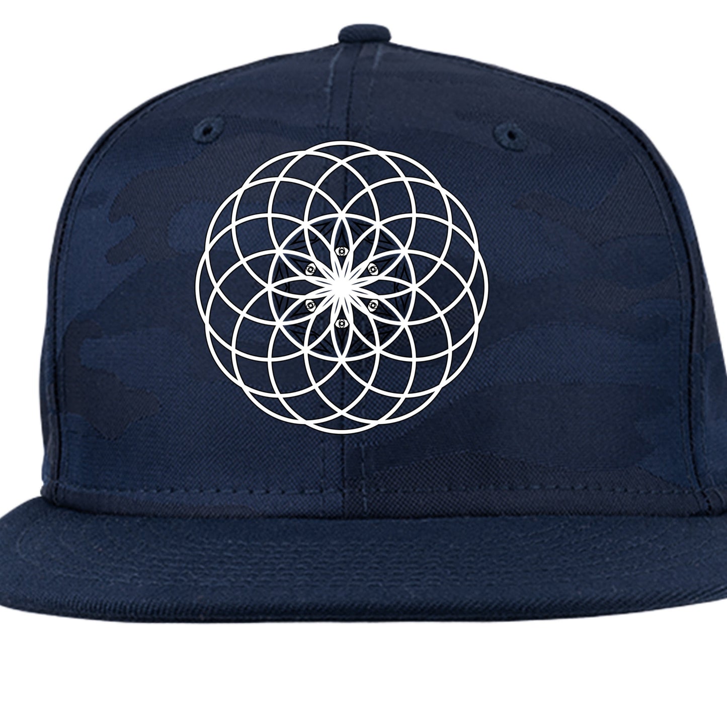 Mystic Drop II – Solar Nexus Cap| Sacred Geometry New Era Snapback Hat