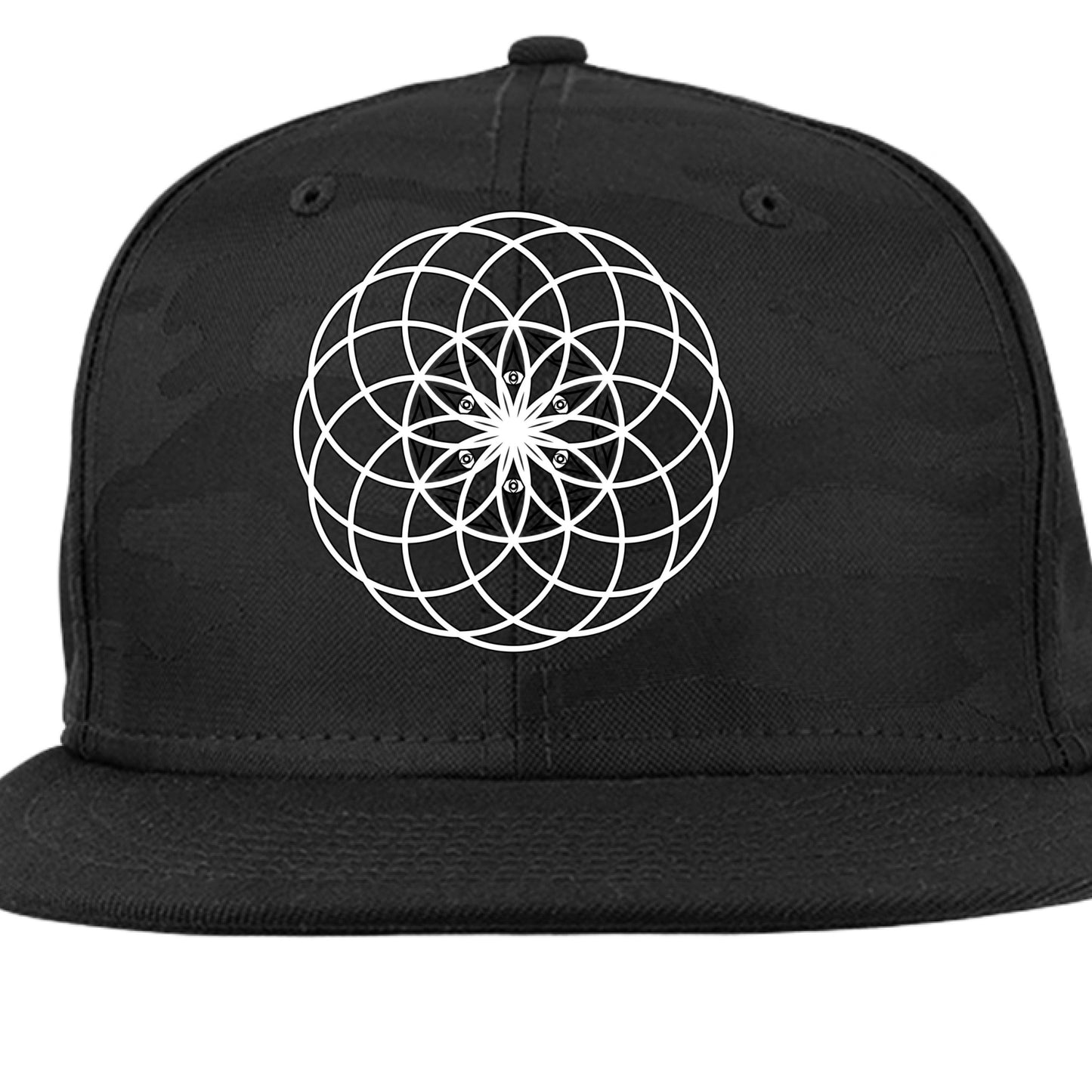 Mystic Drop II – Solar Nexus Cap| Sacred Geometry New Era Snapback Hat