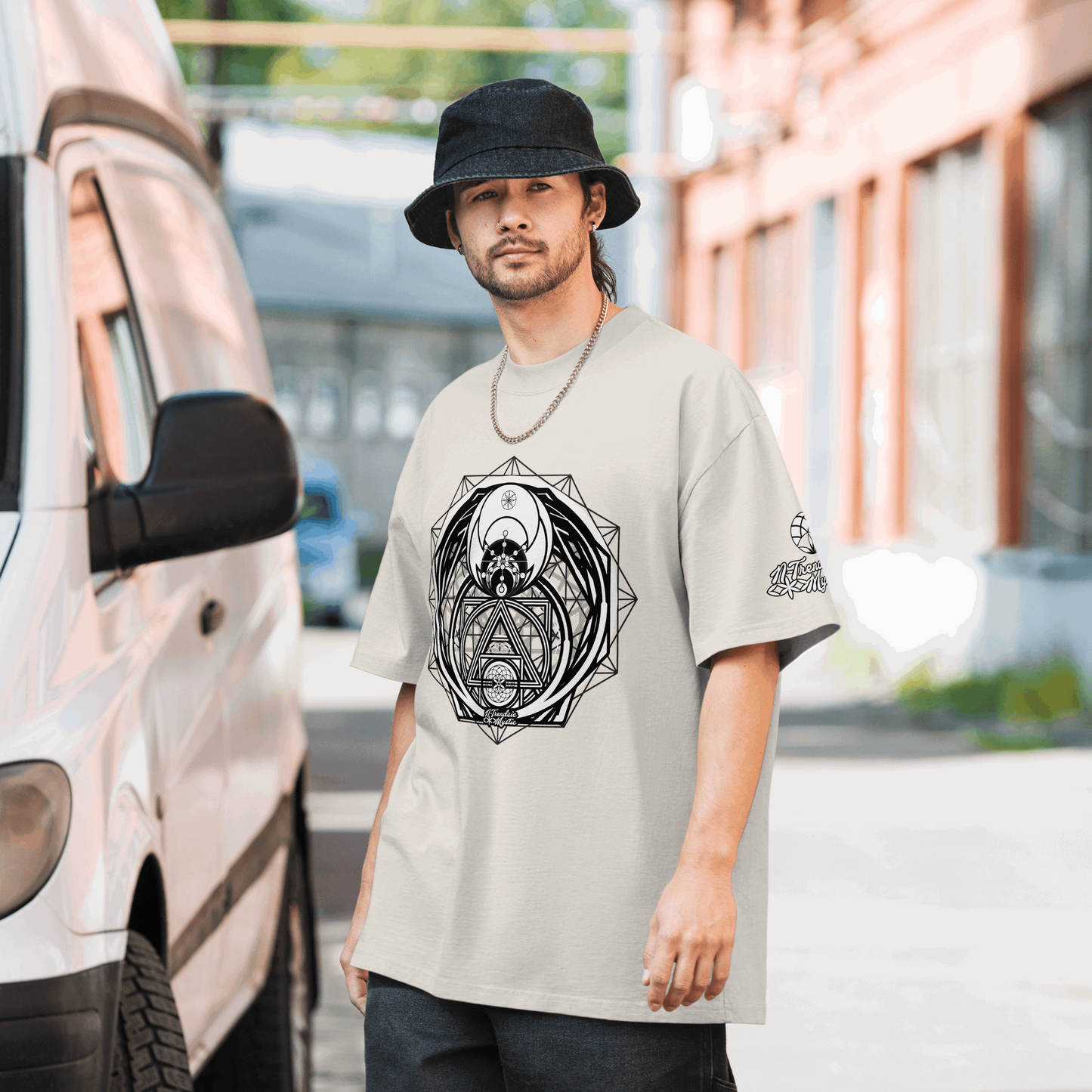 Magus Medallion | Oversized Faded T-Shirt