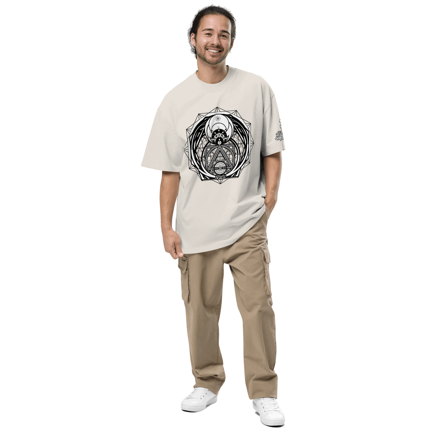Magus Medallion | Oversized Faded T-Shirt