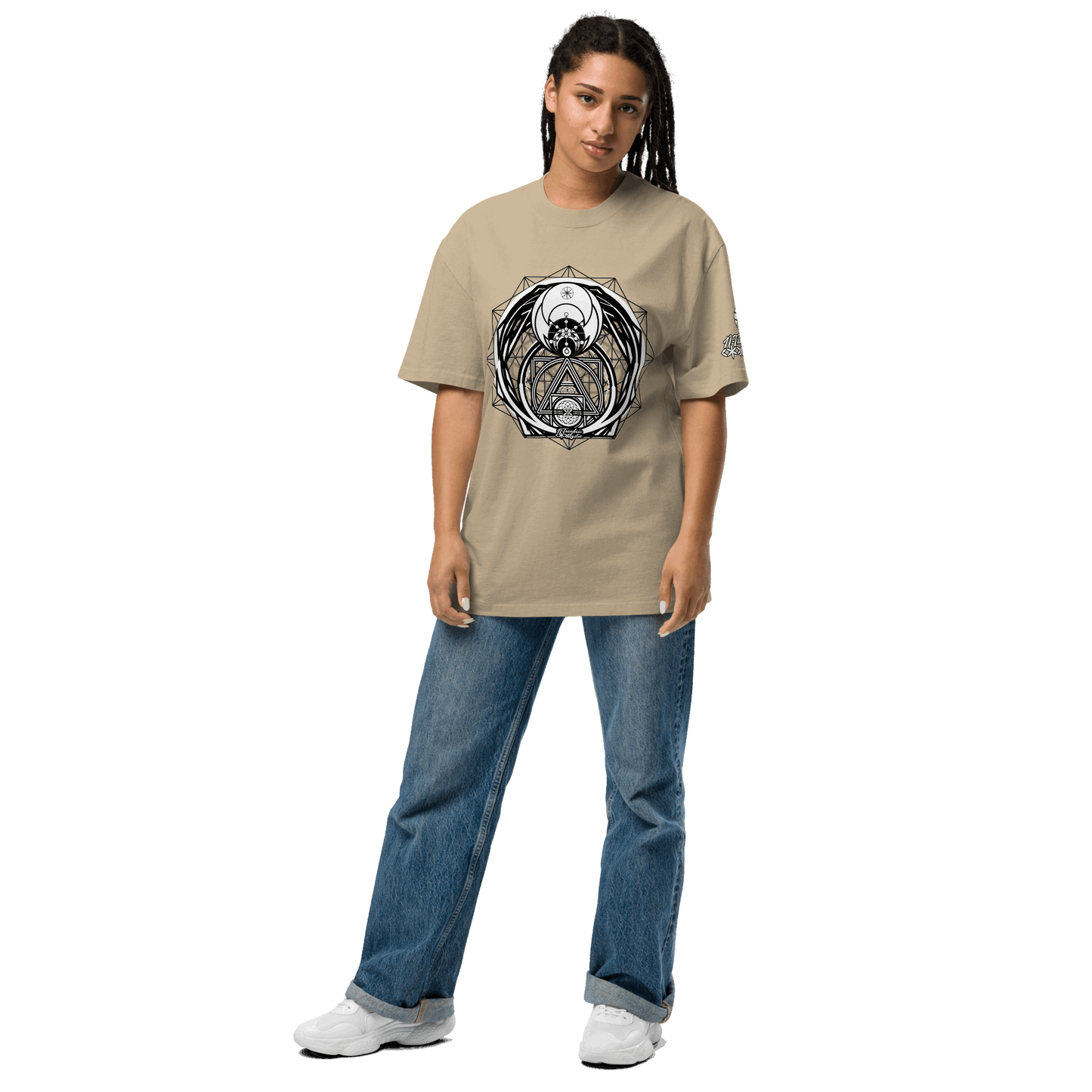 Magus Medallion | Oversized Faded T-Shirt