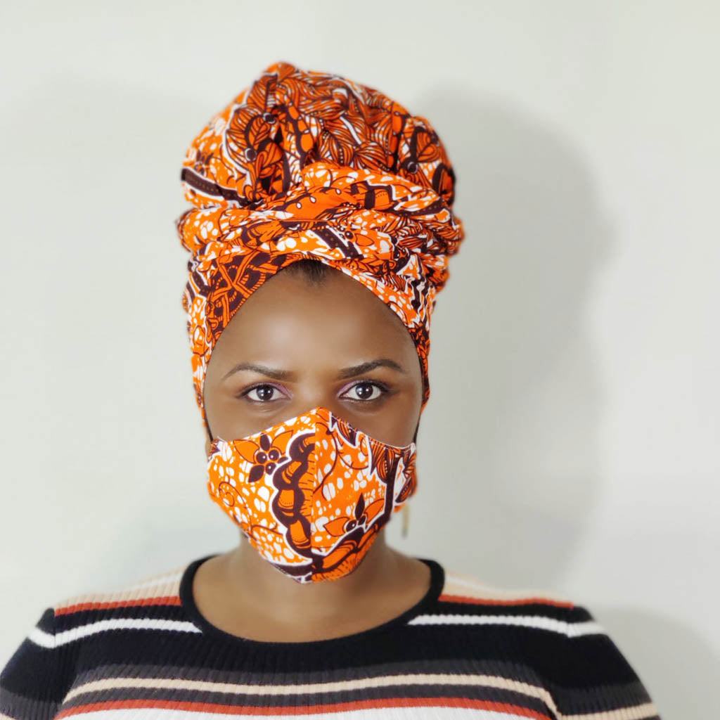 Fatma Head Wrap & Face Mask