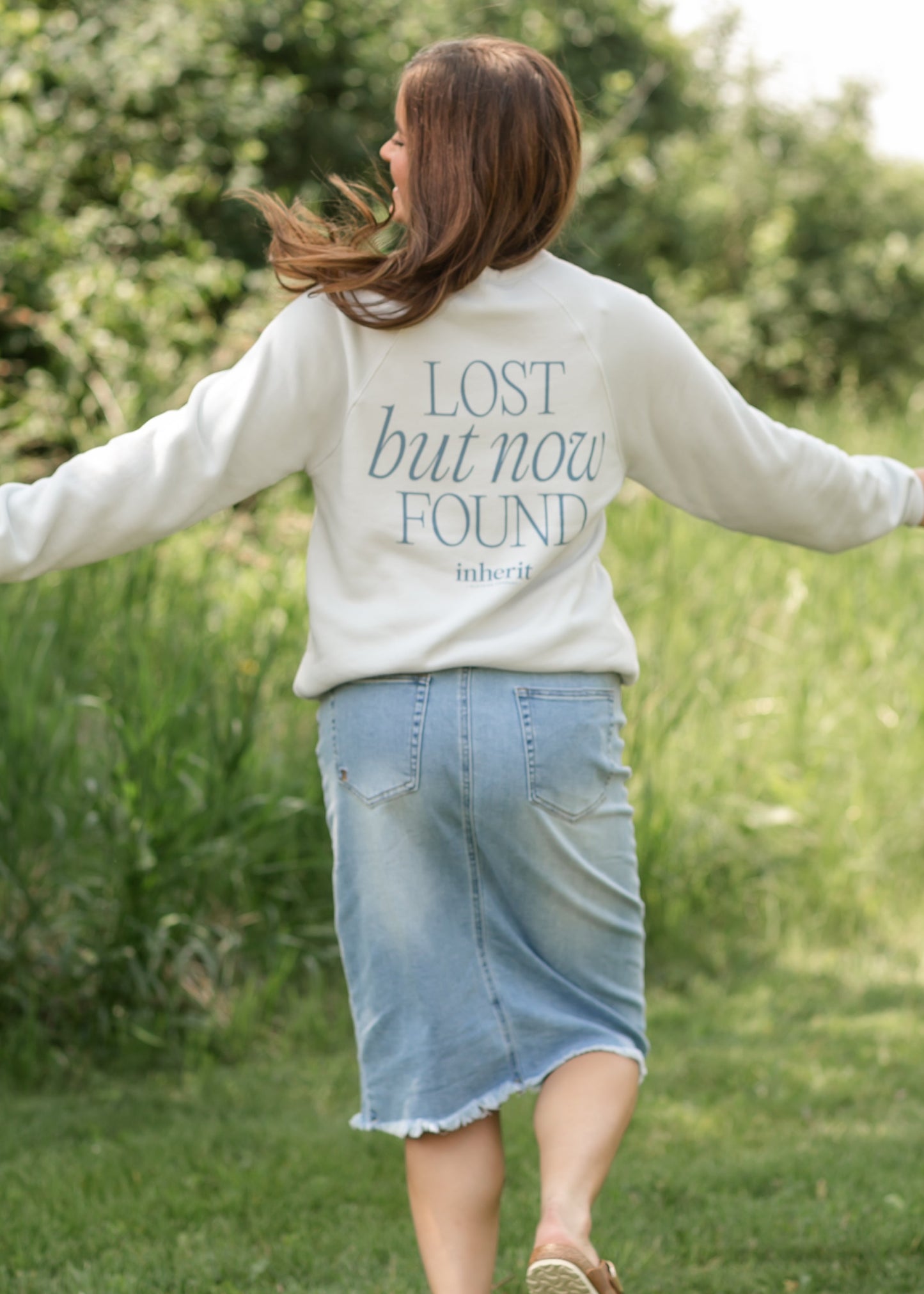 Inherit Renew Christian Graphic Sweatshirt